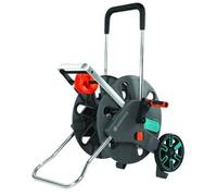 CARRELLO AVVOLGITUBI CON GUIDA-TUBO SET AQUAROLL L EASY 1/2" mt.100, 5/8"