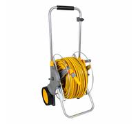CARRELLO AVVOLGITUBO ASSEMBLATO METALLO TUBO 30 METRI Ø19 MM PRO HOZELOCK