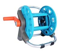 Carrello avvolgitubo da esterno con ruote, soluzione di stoccaggio manuale del tubo dell'acqua per irrigazione del giardino, lavaggio auto e campi vegetali