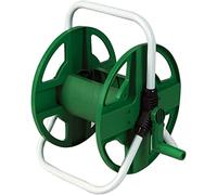 Carrello avvolgitubo da giardino, carrello portatile per tubi dell'acqua con stoccaggio rapido, design stabile per uso interno ed esterno, perfetto per organizzare tubi e attrezzature per