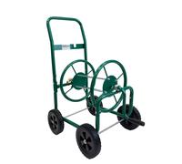 Carrello Avvolgitubo Ferma Tubi Avvolgi Tubo Acciaio 3/4 " Per 50 M da Giardino