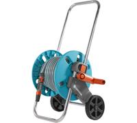 Carrello avvolgitubo Gardena AquaRoll S con tubo lancia e raccorderia Turquoise