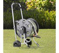 Carrello avvolgitubo in acciaio professional fino a 85 mt Metal 60 Claber 8891