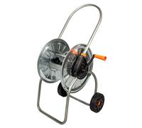 Carrello Avvolgitubo Manuale 50 mt in Acciaio Zincato 306IT Agrati