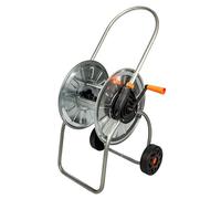 Carrello Avvolgitubo Manuale 50 mt in Acciaio Zincato 306IT Agrati