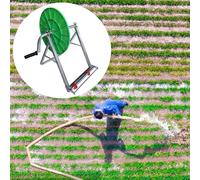 Carrello avvolgitubo per tubo da giardino, portatubo pieghevole, avvolgitubo