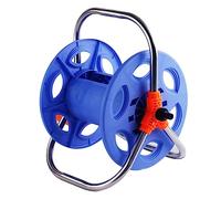 Carrello avvolgitubo, resistente e portatile, capacità 20 m G1/2, porta tubo durevole for giardino patio