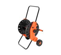 CARRELLO AVVOLGITUBO TUBO MAX 60MT MISURA 1/2" CON MANICO E RUOTE LIF