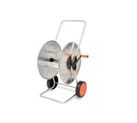 Carrello Avvolgitubo Zincato 110 m Tubo 1/2" e 80 m Tubo 3/4"