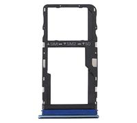Carrello Compatibile con TCL 30 5G /TCL 30 4G / TCL 30+ plus T676H display 6.7 Vassoio Alloggio SUPPORTO adattatore SLOT PORTA CARD carrello per SCHEDA SIM + vano Memoria Micro Sd (Blu)