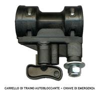 CARRELLO COMPLETO AUTOBLOCCANTE LINEAR 11 PM1 SC SV-MBS MBQ MBT CHIAVE EMERGENZA