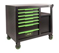 JBM 54509 - Carrello Portautensili 7 Cassetti Frontali e 4 Cassetti Laterali