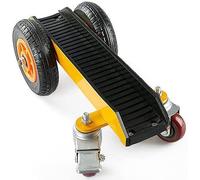 Carrello con pannello resistente, capacità 300 kg, larghezza I-Beam 8,6-19,87 cm, carrello con ruote solide per spostare materiale in lamiera, vetro, compensato, porta, telaio della finestra