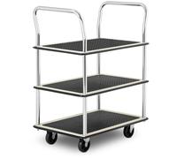 Carrello con pianale - Fino a 150 kg - 3 ripiani | MSW