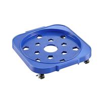 Carrello con ruote a secchio, componente rotante a 360 gradi, dimensioni 32,8 x 30,5 x 3,5 cm, design con frenante, ruota, chiusura | per secchio da 5 galloni, vaso da fiori per casa e