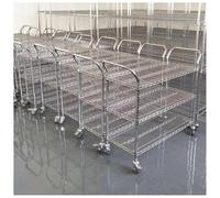 Carrello con ruote, carrello multiuso a 3 livelli, ripiano portaoggetti girevole a 360°, carrello di servizio, carrello portaoggetti in metallo per impieghi gravosi, carrello portautensili portatile(1