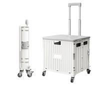 Carrello con ruote per salire le scale e manico telescopico | Carrello pieghevole con ruote per salire le scale e manico telescopico per un trasporto senza sforzo in giardini
