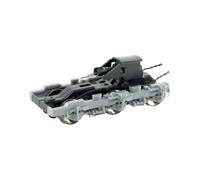 Carrello con Ruote per Trenino, Grigio | Resistente, Plastico, Modellismo, per Ferromodellismo