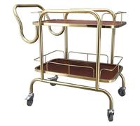 Carrello Cucina Con Ruote Carrello Da Cucina A 2 Livelli Dal Design Moderno Carrello Da Servizio Carrello Da Bar In Metallo Carrello Da Servizio Da Tavolo Da Cucina Carrello Portaoggetti