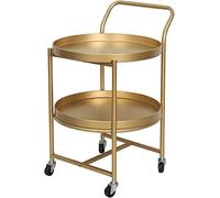 Carrello da bar moderno con portabottiglie a 2 livelli Carrello per parrucchiere per casa, cucina, hotel e bar, servizio di bevande, buffet, soluzione di archiviazione elegante e funzionale