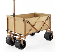 Carrello da campeggio pieghevole leggero e portatile, ideale per attività all'aperto, picnic e festival, facile da trasportare, perfetto per parchi ed eventi
