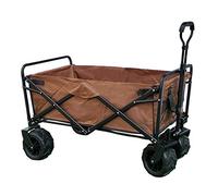 Carrello da campeggio pieghevole per uso esterno Carrello per la spesa da giardino per la casa Heavy Duty capacità di carico 100 kg Design portatile e robusto.