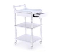 Carrello da cucina a 3 livelli con ruote Carrello di servizio per ristorante, hotel e casa, carrello multiuso per una facile nizzazione