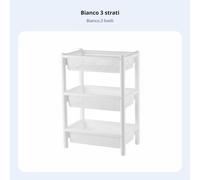 Carrello da Cucina con Cestelli Multiuso Organizer Domestico capiente Capacità