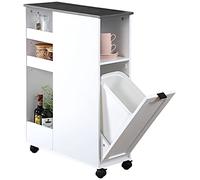 Carrello da cucina con pattumiera, 60 x 25 x 86 cm, KESPER