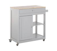 Carrello da cucina grigio Trapani