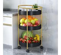 Carrello da cucina in metallo rimovibile, multifunzione, per hotel, per sala da pranzo e risparmio di spazio