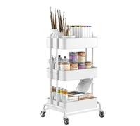 Carrello da cucina mobile - Carrello portaoggetti multistrato per la casa e la cucina, carrello di servizio per camera da letto, carrello salvaspazio per la cucina, elegante e funzionale.