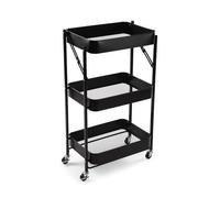 Carrello da cucina pieghevole Versa Versa Style, dimensioni (A x L x P) 77 x 45 x 29 cm, nero