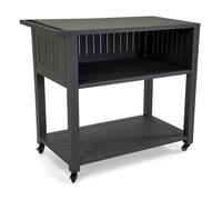 Carrello da esterno in alluminio antracite 102x54,5 cm H 90 cm Antracite