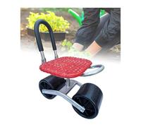 Carrello da giardino con sedile girevole e ginocchiera, sgabello da lavoro regolabile in altezza per la manutenzione del prato e del cortile