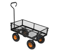 Carrello da giardino in acciaio 300 kg