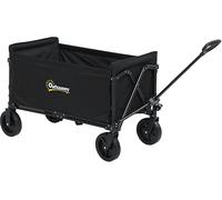 Carrello da giardino OUTSUNNY IT84H-329V00BK