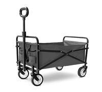 Carrello da giardino pieghevole resistente portatile multifunzionale per fotografia e shopping campeggio all'aperto design a 4 ruote capacità 299,4 kg
