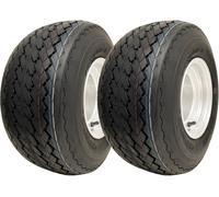 Carrello da golf 18x8,50-8 Buggy Wheel Tyre 4 strati erba ATV Quad su cerchio...
