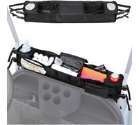 Carrello da golf anteriore Per JH Global 2 Passenger Electric 2019-2026 | Robusto contenitore frontale portaoggetti con scomparti multipli per organizzare bevande e attrezzature