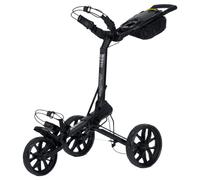 Carrello da golf manuale BagBoy Slim Fold Ultra Slim Deluxe Black/Black