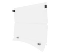 Carrello da golf pieghevole, resistente alla temperatura da -30 a 70 °C, 100,5 x 82 cm | Parabrezza pieghevole per carrello da golf, spessore del prodotto: 4 mm, adatto per carrelli da golf dopo il 2014 EZGO TXT
