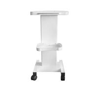 Carrello da lavoro con regola, Carrellino Estetica, Carrello per cosmetici, Carrello da parrucchiere, Carrello universale per strumenti di bellezza