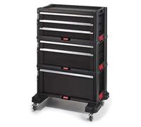 Carrello da officina con 6 cassetti, 59,8 x 37,7 x 83,2 cm