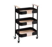 Carrello da Portata 5five Simply Smart Nero 75 x 45,5 x 28,5 cm
