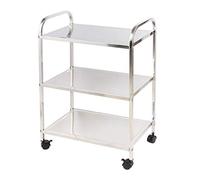 Carrello da portata - Carrello da pranzo in acciaio inox a 3 o 4 strati, strumento di stoccaggio per mobili di hotel e ristoranti