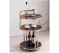 Carrello da portata, multifunzione, con ruote, per bevande, tè e snack, armadietto versatile per casa ed eventi