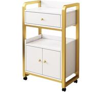 Carrello da salone con cassetti, carrello da barbiere mobile, organizzatore di bellezza per attrezzature spa e salone, armadietto professionale per armadietti di bellezza