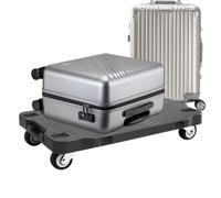 Carrello da spiaggia, carrello per bagagli, 41 x 28 x 8 cm, ruote portatili espandibili, resistenti, per la spesa e lo spostamento, carrello a mano per viaggi, casa, campeggio, gite e magazzino