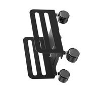 Carrello d'acciaio resistente regolabile sotto il carrello di rotolamento d'acciaio resistente del supporto della torre del computer di scrivania con la ruota